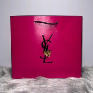 YSL Limited Edition Paper Shopping Bag
